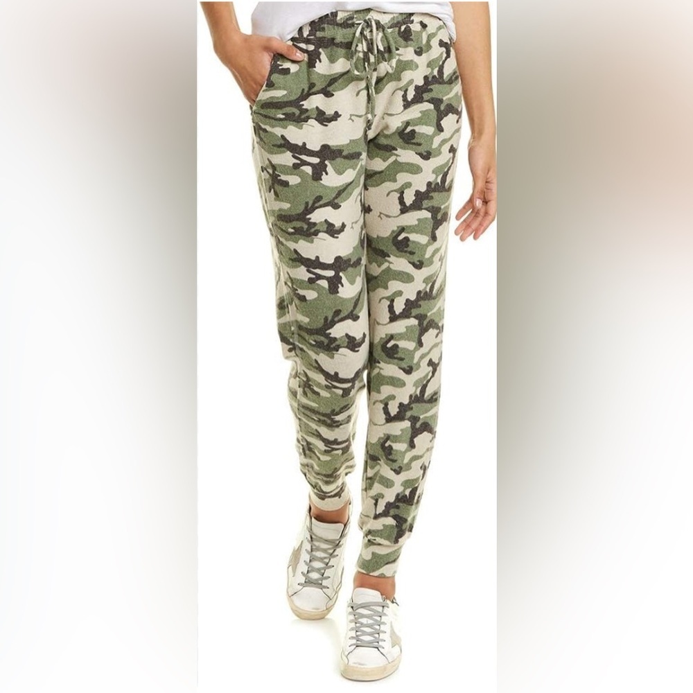 Michael Stars Green Camouflage Joggers